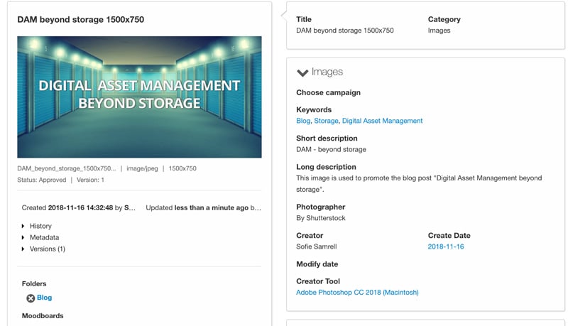 Metadata in QBank