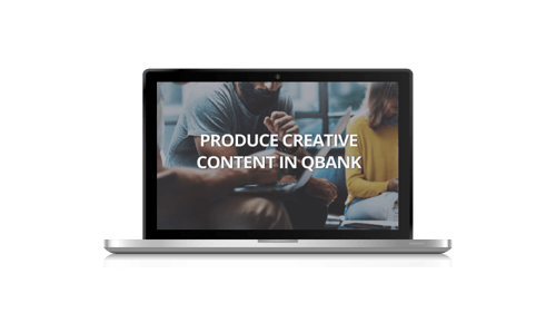 Create Content in QBank