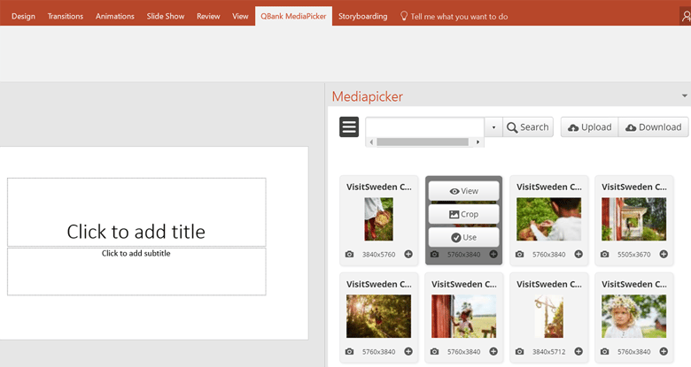 QBank Connector for PowerPoint QBank Connector for PowerPoint
